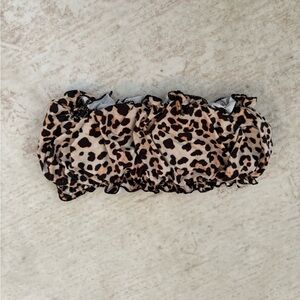 SHEIN Leopard Print Bikini Top